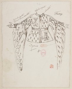 Halévy - La magicienne - modelos de vestuario de Alfred Albert - 34. Sres. Fosez, Dupuis, Ponceau de Alfred Albert