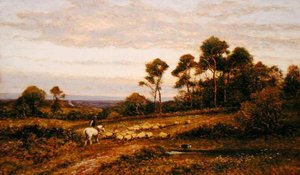 Un pasto en Surrey de Alfred Augustus Glendening