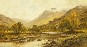 Borrowdale, Cumberland, 1896 de Alfred Augustus Glendening