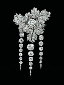 Broche "Feuilles de Groseillier", c.1855 de Alfred Bapst