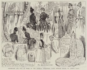 Exposición y Venta de Obras del Fondo Industrial de Donegal, Spencer House, St James