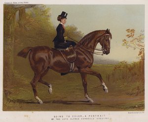 Yendo a la caza de Alfred Chantrey Corbould