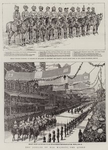 El Jubileo de Su Majestad la Reina de Alfred Chantrey Corbould