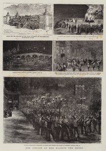 El jubileo de Su Majestad la Reina de Alfred Chantrey Corbould