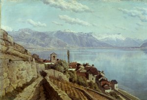 El pueblo de Saint-Saphorin de Alfred Chavannes