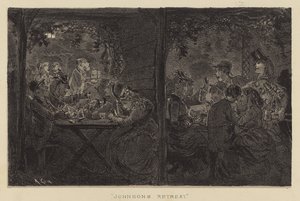 El retiro de Johnson de Alfred Concanen