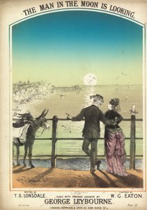 El hombre en la luna está mirando de Alfred Concanen