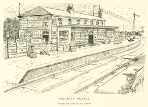 Rompecabezas ferroviario de Alfred Courbould