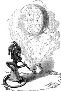 Caricatura anti-tabaco de Alfred Crowquill