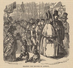Marcando los límites de Londres de Alfred Crowquill