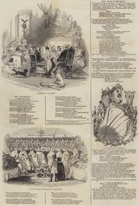 Escenas navideñas de Alfred Crowquill