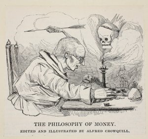 La Filosofía del Dinero, pub. c. 1842 de Alfred Crowquill