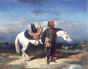 El lugar de la bebida de Alfred Dedreux