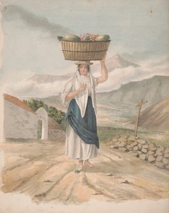 Vendedora ambulante de Puerto Orotava de Alfred Diston
