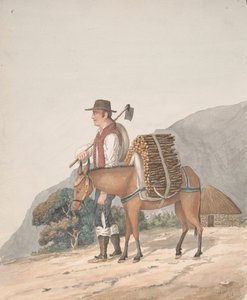 Vendedor de leña, Tenerife de Alfred Diston