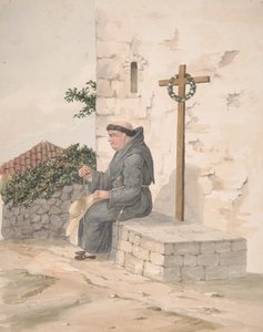 Fraile franciscano de Alfred Diston