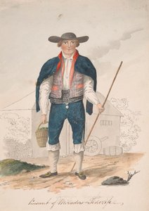 Campesino de Miradero, Tenerife de Alfred Diston