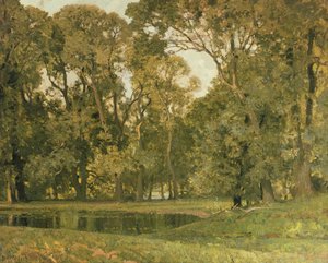La piscina verde de Alfred East