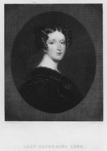 Lady Catherine Long (grabado) de Alfred Edward (after) Chalon