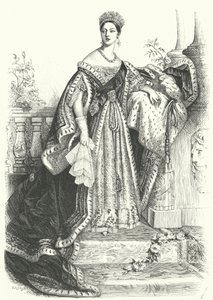 Reina Victoria de Alfred Edward (after) Chalon