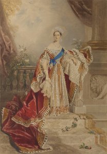 Holandés: Reina Victoria de Inglaterra Reina Victoria de Inglaterra de Alfred Edward Chalon