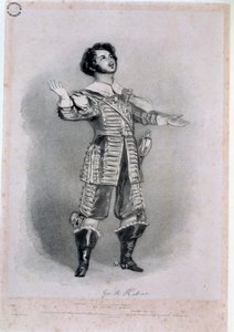 Giovanni Battista Rubini (1794-1854) como Arturo en 