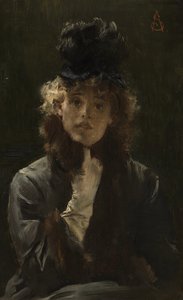 El Esfinge Parisino, c.1880 de Alfred Emile Stevens