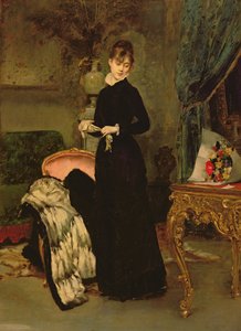 Retrato de Mlle. de Rohan de Alfred Emile Stevens