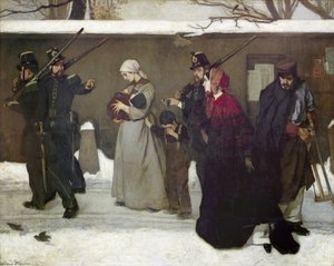 Lo que se llama vagancia o, Los cazadores de Vincennes, 1854 de Alfred Emile Stevens