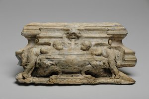 Una de las 9 maquetas para la chimenea de Sam Wilson, c.1908-14 de Alfred Gilbert
