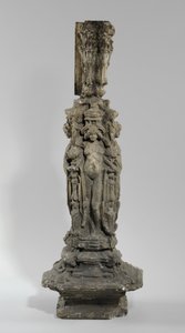 Una de las 9 maquetas para la chimenea de Sam Wilson, c.1908-14 de Alfred Gilbert