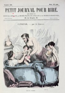 Calor Abrasador: El Baño Familiar, portada de 