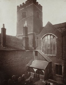 St. Bartholomews: The Green Churchyard on the Site of the Old South Transept de Alfred H. Bool