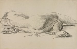 Desnudo reclinado de Alfred H. Maurer