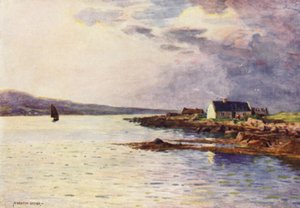 Una Tormenta Venidera, Bahía Bertraghboy de Alfred Heaton Cooper