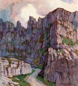 Garganta de Cheddar de Alfred Heaton Cooper