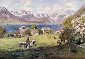 Romsdal Fjord, desde Naes