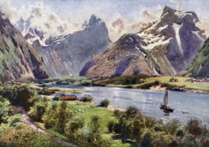 Las montañas de Romsdal