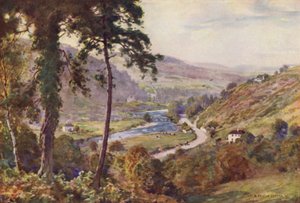 El Valle de Ovoca de Alfred Heaton Cooper