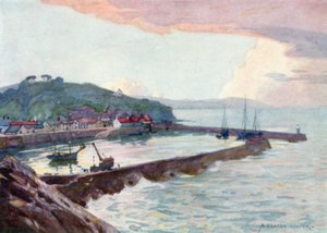 Puerto de Watchet de Alfred Heaton Cooper
