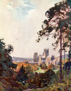 Catedral de Wells, desde el Tor de Alfred Heaton Cooper