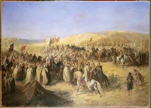 Napoleón III (1808-73) en Argelia, 21 de mayo de 1865