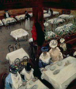 En un Café, 1905 de Alfred Henry Maurer