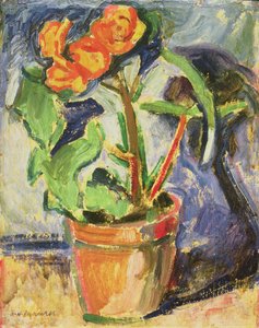 Maceta de flores de Alfred Henry Maurer