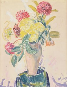 Zinnias, c.1926 de Alfred Henry Maurer