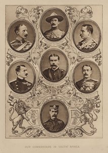 Comandantes del ejército británico en Sudáfrica durante la Guerra de los Bóeres