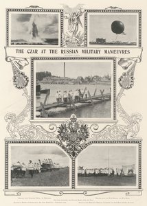El zar en las maniobras militares rusas de Alfred Hugh Fisher