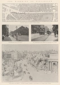 La ampliación de Piccadilly de Alfred Hugh Fisher