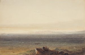 Prairie, c.1837 (lápiz, acuarela y gouache sobre papel) de Alfred Jacob Miller