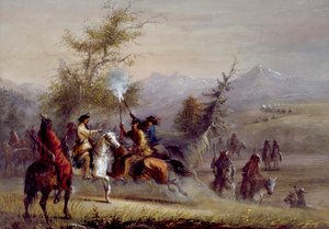 El saludo de Alfred Jacob Miller